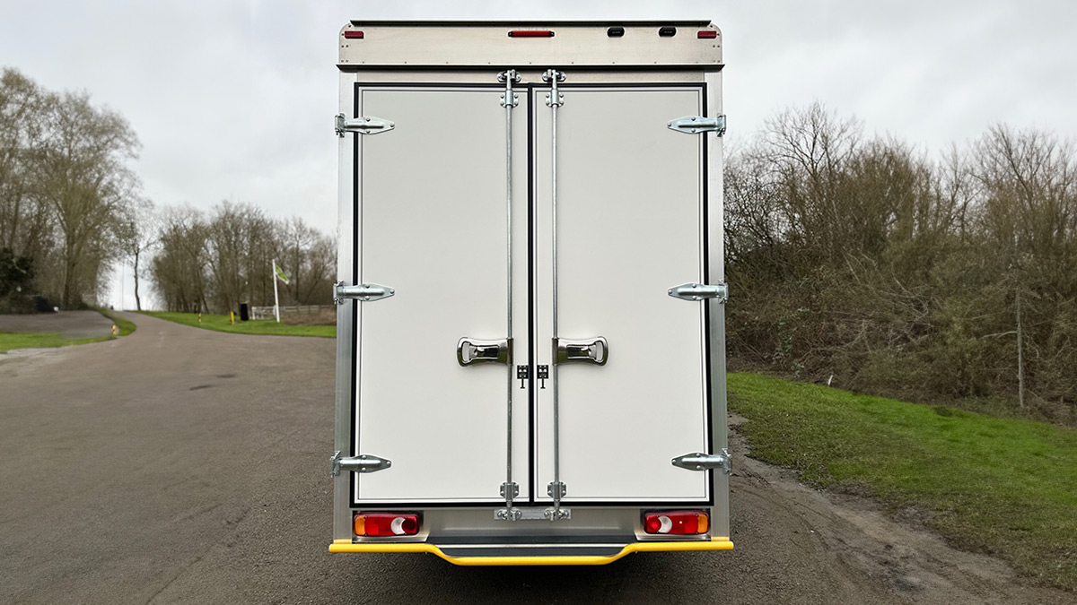 Renault Master Enfield barn doors