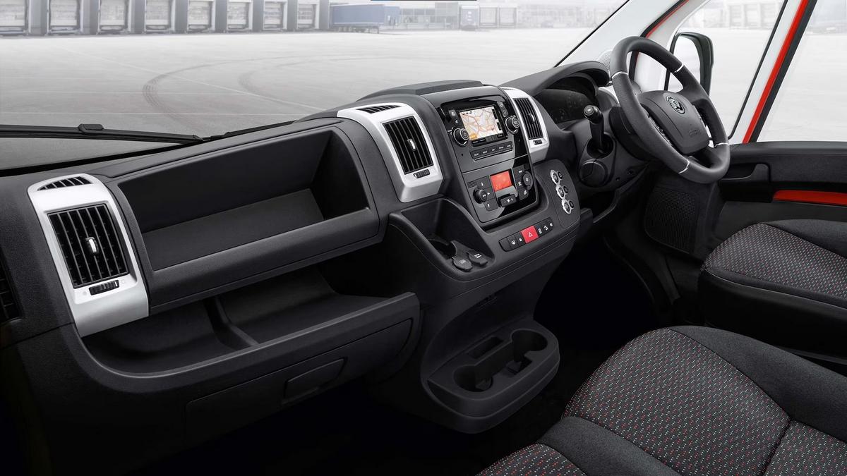 Vauxhall Movano van interior